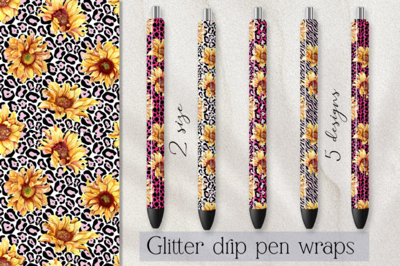 Download Sunflower Epoxy Pen Wraps Bundle Animal - Wrap Collection