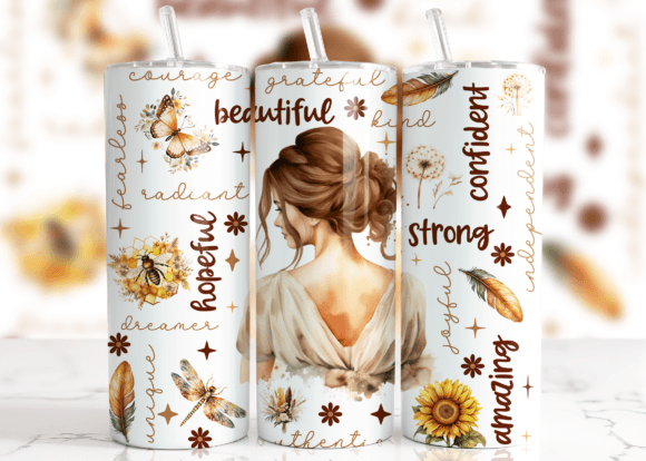 Download Affirmation Brunette Tumbler Wrap - Wrap Collection