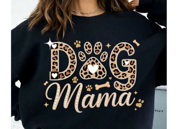Download Dog Mama Png, Leopard Dog Mom Png - Mom png Collection