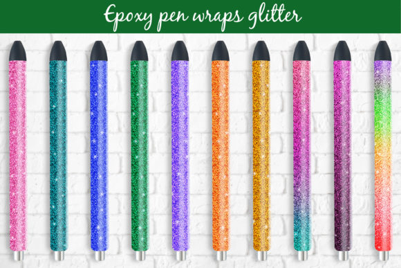 Download Epoxy Pen Wraps Sublimation Glitter - Wrap Collection