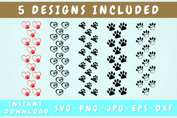 Download Dog Paw Glitter Pen Wraps - Wrap Collection