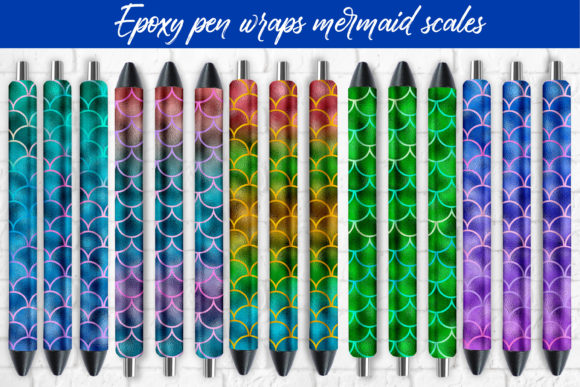 Download Epoxy Pen Wraps Sublimation Mermaid - Wrap Collection