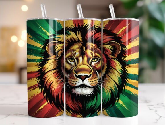 Download Juneteenth and Lion Pride Tumbler Wrap - Wrap Collection