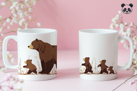 Download Papa Bear &amp; Sons Father's Day Mug Wrap - Wrap Collection