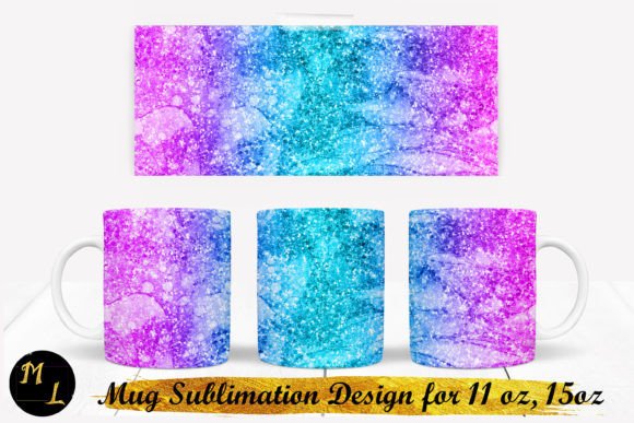 Download Glitter Mug Sublimation, Mug Wrap Design - Wrap Collection