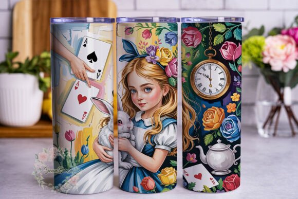 Download Whimsical Wonderland 20oz Tumbler Wrap - Wrap Collection
