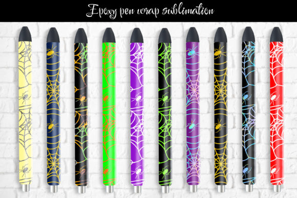 Download Epoxy Pen Wraps Sublimation Halloween - Wrap Collection