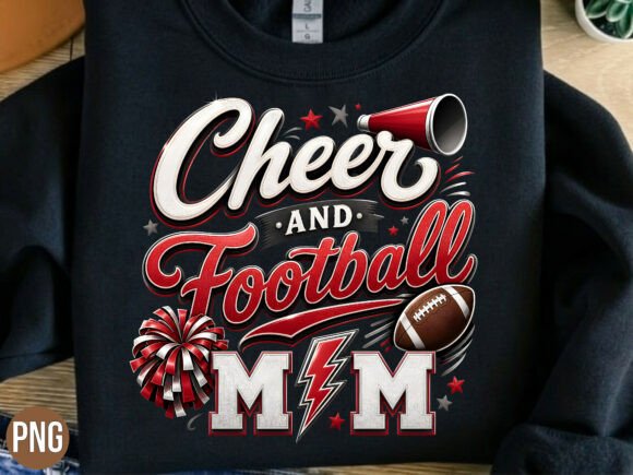 Download Cheer and Football Mom PNG Tshirt - Mom png Collection