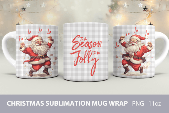 Download Christmas Mug Wrap Designs - Wrap Collection